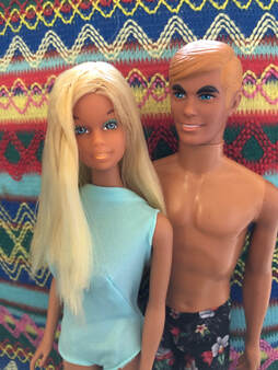 1971 Malibu Barbie and Ken