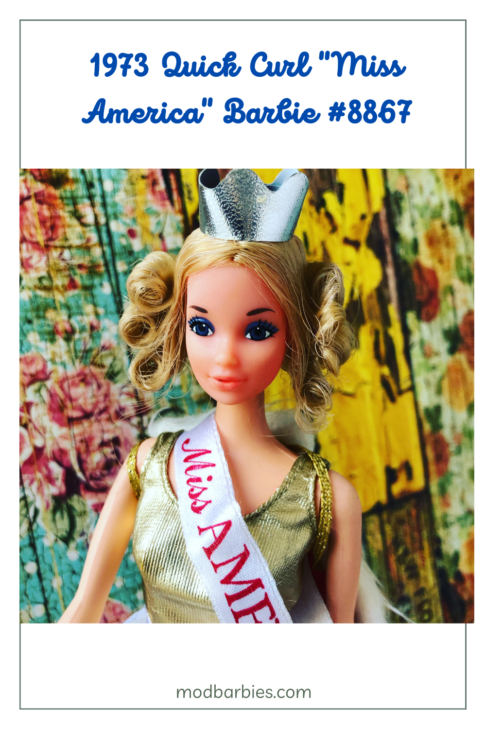 Quick Curl Miss America Walk Lively Steffie - Mod Barbie & Other Dolls