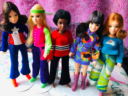 small barbie dolls 1970